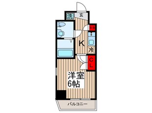 FROMA門前仲町リバーサイド(403)の物件間取画像